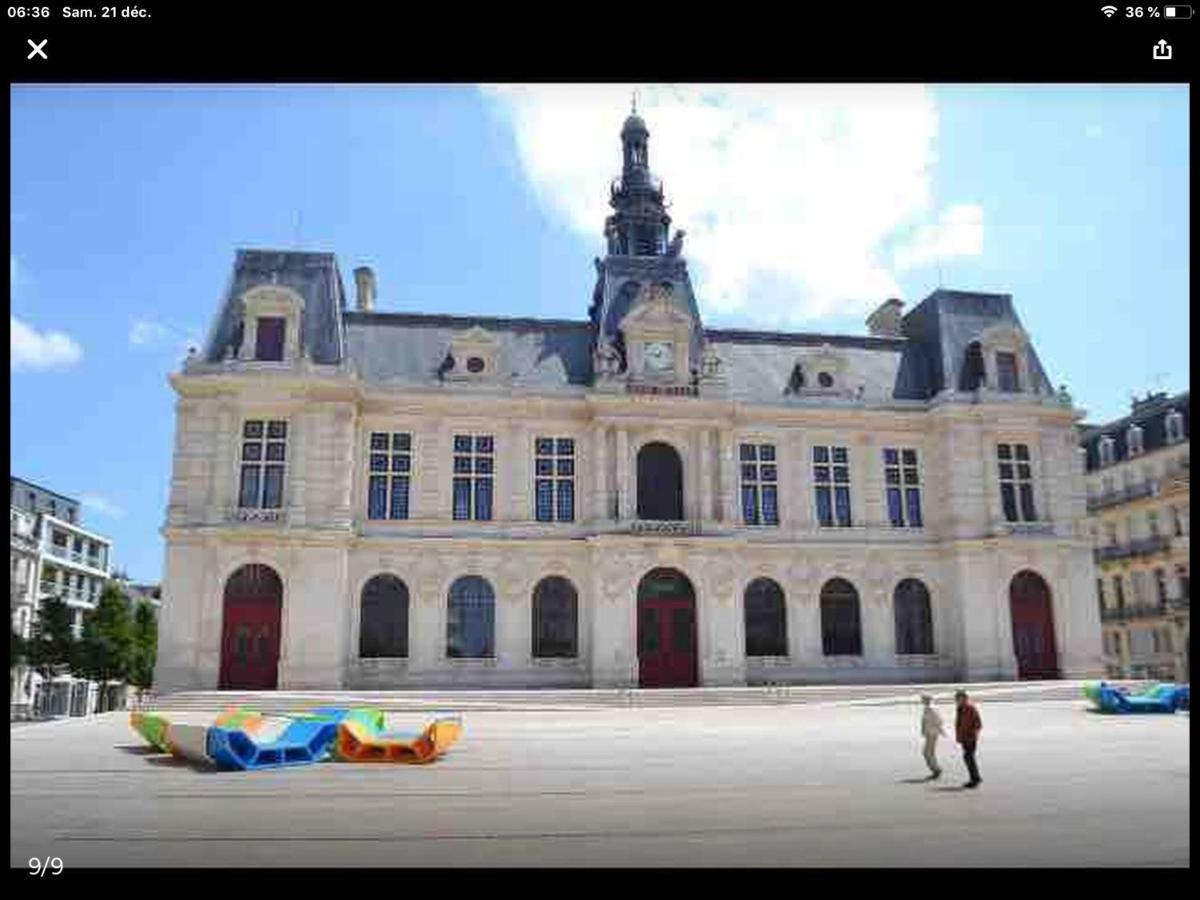 13 boulvard Solférino T2 agréable pour 4 pers Poitiers Exterior foto
